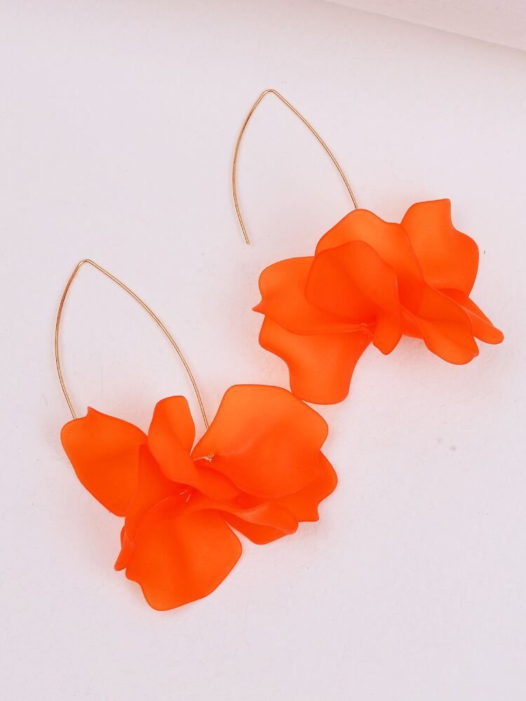 Flower Decor Drop Earrings | SHEIN