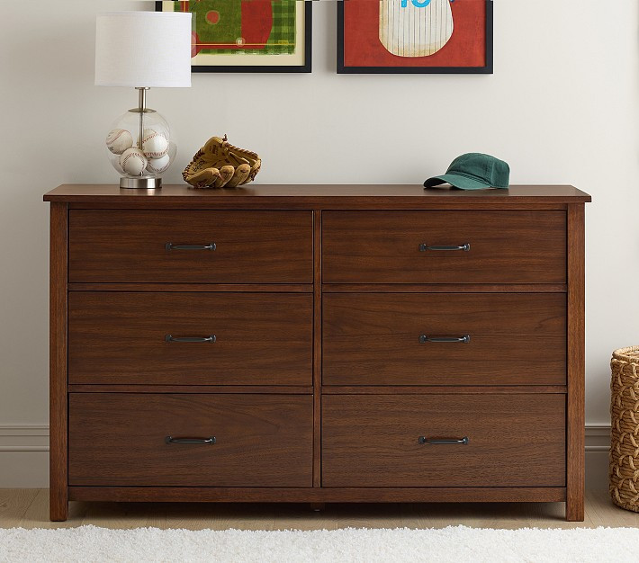 Camp 6-Drawer Dresser (56w x 19d") | Pottery Barn Kids