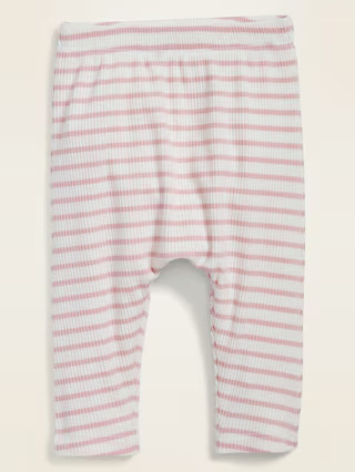 Baby Girls / BottomsStriped Rib-Knit U-Shaped Pants for Baby | Old Navy (US)