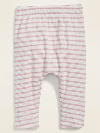 Baby Girls / BottomsStriped Rib-Knit U-Shaped Pants for Baby | Old Navy (US)