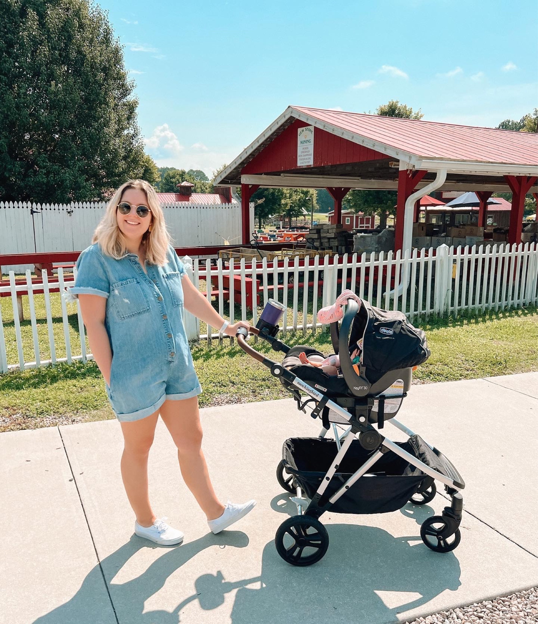 fun summer outfit, nursing friendly, first time mom

#LTKfamily #LTKbaby