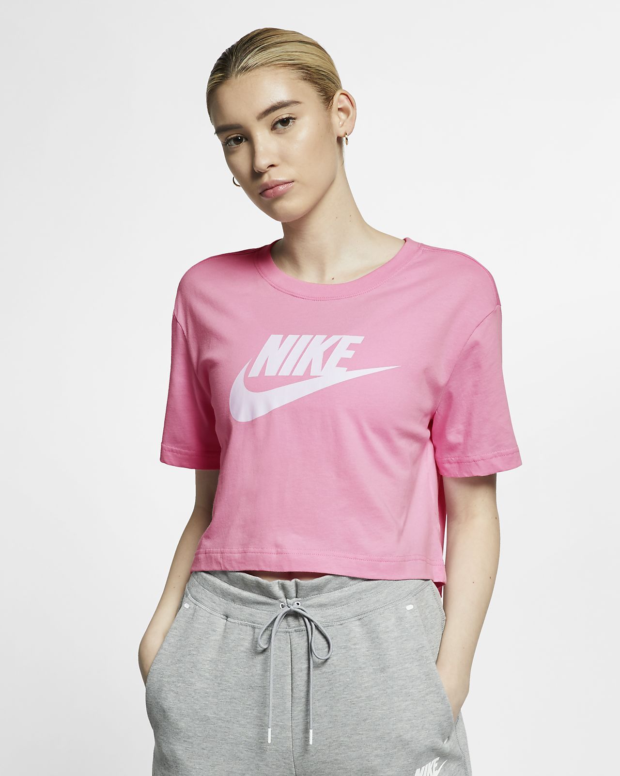 Nike Sportswear Essential Women's Cropped T-Shirt. Nike.com | Nike (US)