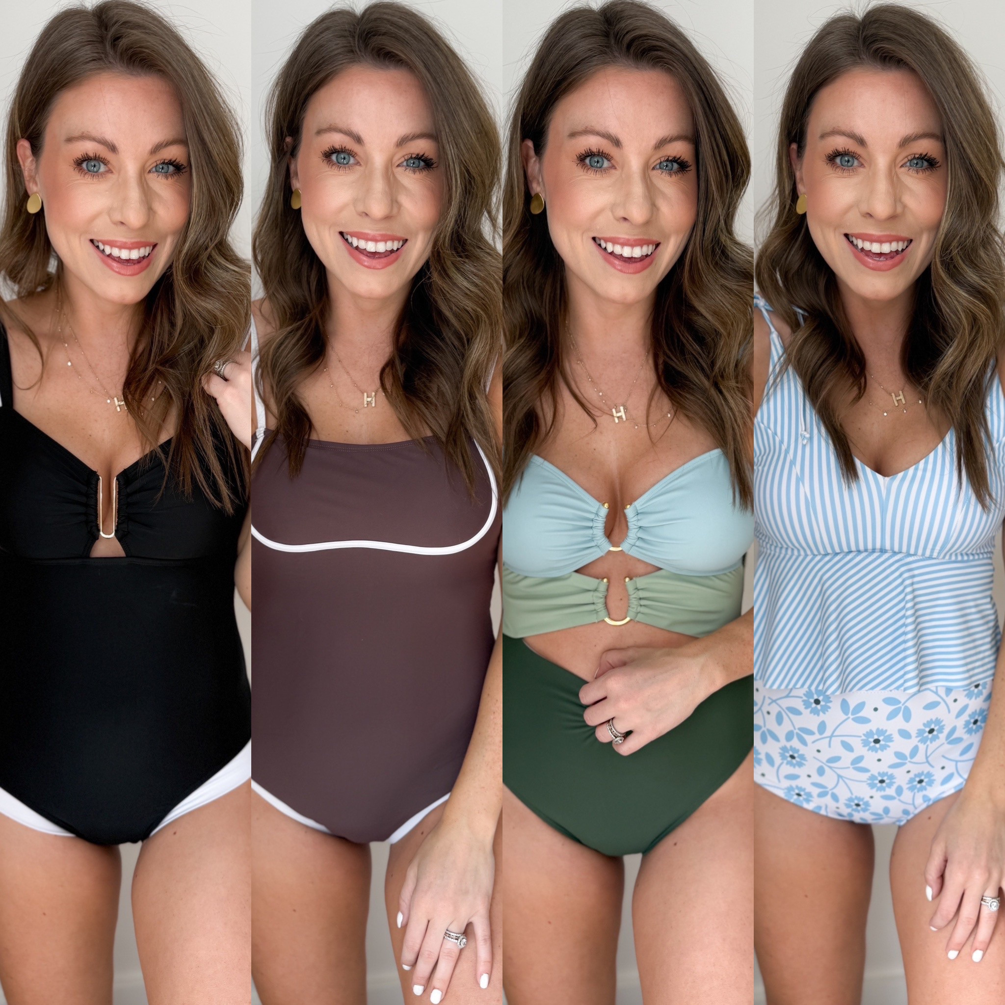 Amazon swimsuit options! 
Wearing a size small 

#LTKStyleTip #LTKSwim #LTKTravel