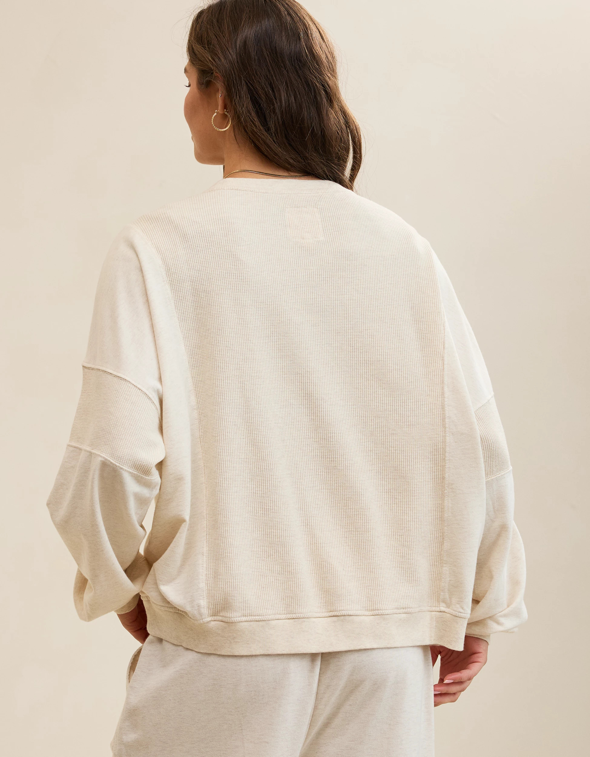 Aerie Unwind Waffle Long Sleeve T-Shirt | Aerie