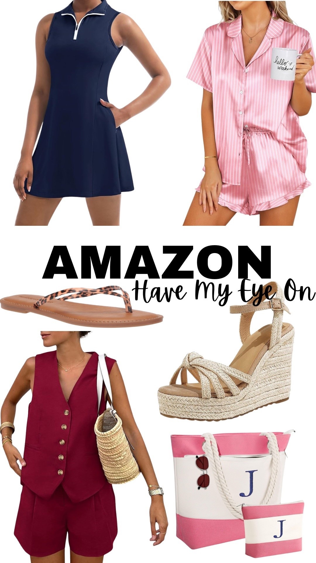 Things I’ve got my eye on currently!

Summer outfit, summer sandals, sandals, flip flops, beach bag, pool bag, athletic dress, pajamas

#LTKActive #LTKSeasonal #LTKFindsUnder100