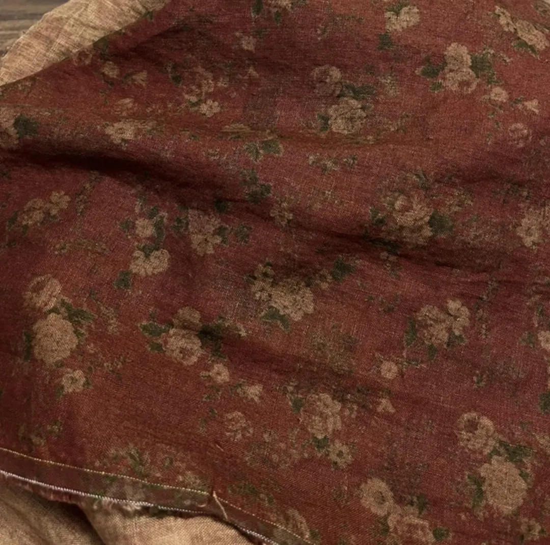 Print linen fabric by the yard | Etsy (US)