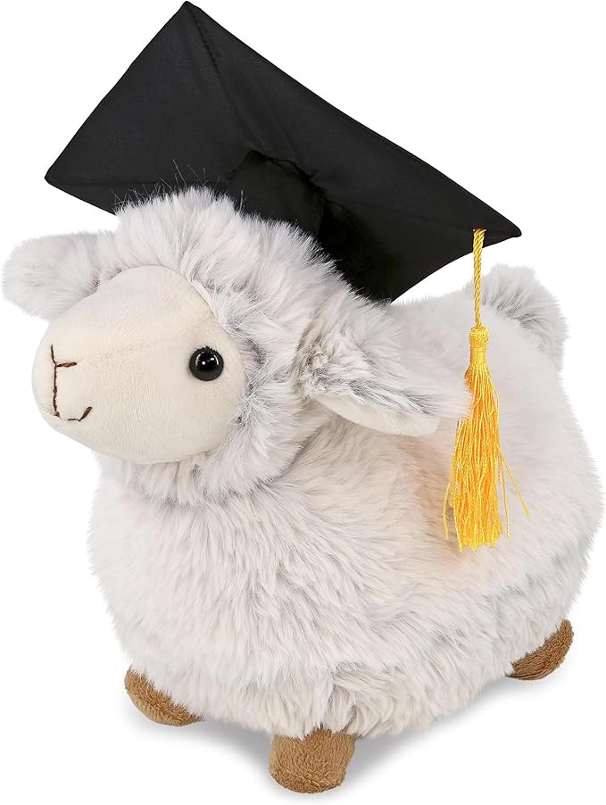 DolliBu Sheep Graduation Plush Toy - Soft Huggable Graduation Stuffed Animal Dress Up with Gradua... | Amazon (US)