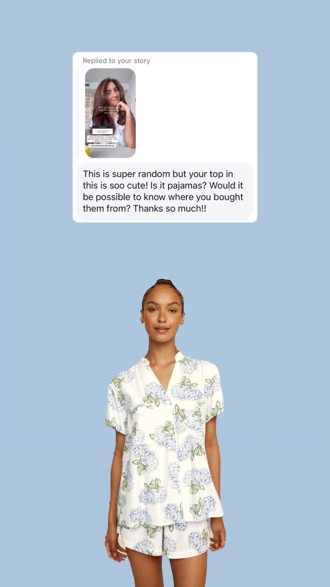 Hydrangea pajamas linked! These are the exact pair my bridesmaids wore! I suggest ordering TTS or one size smaller.

#LTKWedding #LTKFindsUnder100 #LTKSeasonal