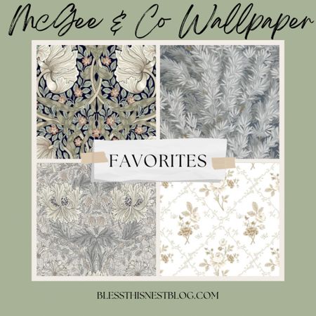 McGee & Co has the most beautiful new wallpaper prints! 

#LTKhome #LTKFind