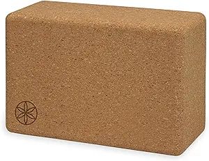 Gaiam Cork Yoga Brick | Amazon (US)