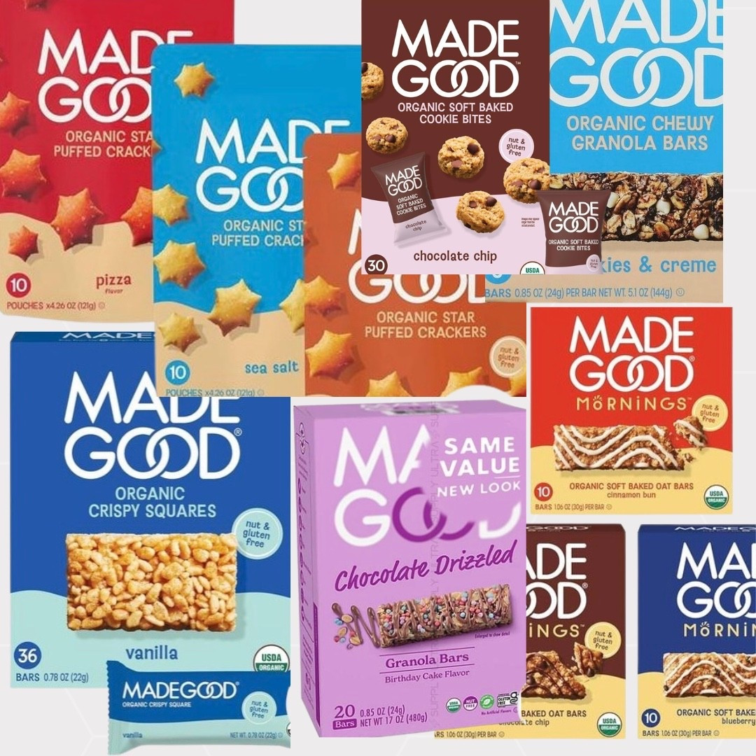 MADE GOOD is a staple in our house 🙌🏼
My kids are serious snackers, so having options made with good ingredients just gives me peace of mind.

They’re vegan, made with clean ingredients… and somehow still taste that good 🤯
The chocolate chip cookies? Dangerously good. Like… don’t expect to stop at one 🍪


#LTKKids #LTKfoodie #LTKmomlife