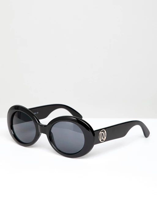 River Island 90s Oval Sunglasses | ASOS US