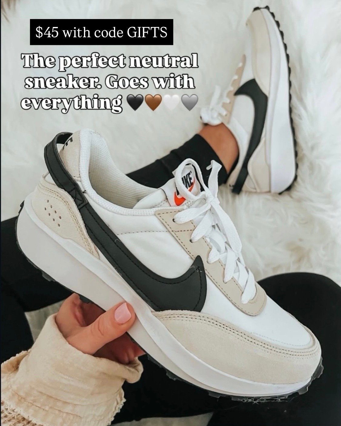 $45 Nikes - perfect neutral sneaker! Fit TTS.

#LTKActive #LTKSaleAlert #LTKGiftGuide