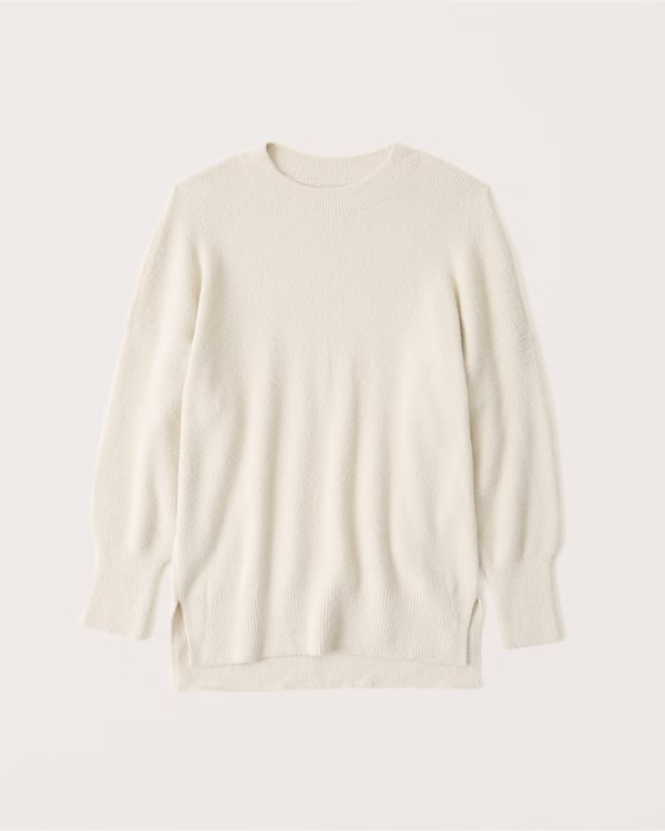 DreamLush Oversized Legging-Friendly Crew Sweater | Abercrombie & Fitch (US)
