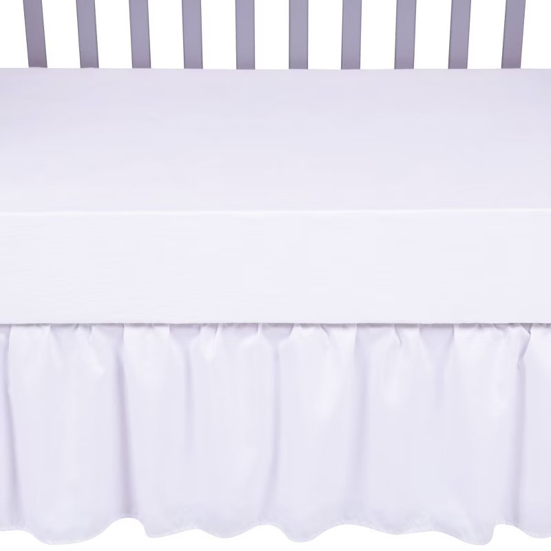Sammy & Lou Crib Skirt - White | Target