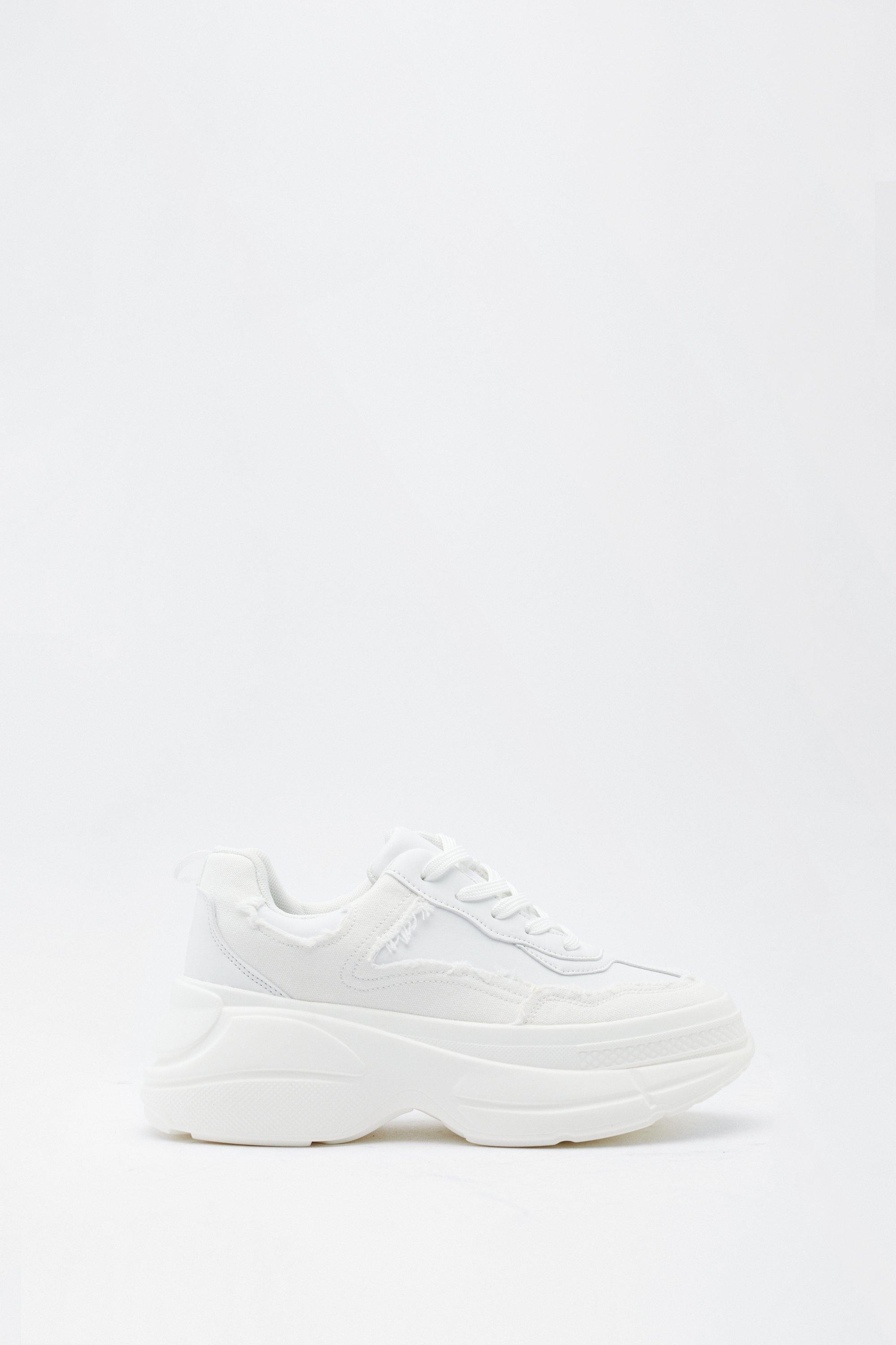 Two Tone Chunky Runner Sneakers | Nasty Gal (US)