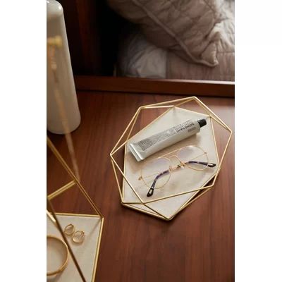 Prisma Trinket Dish Umbra Finish: Matte Brass | Wayfair North America