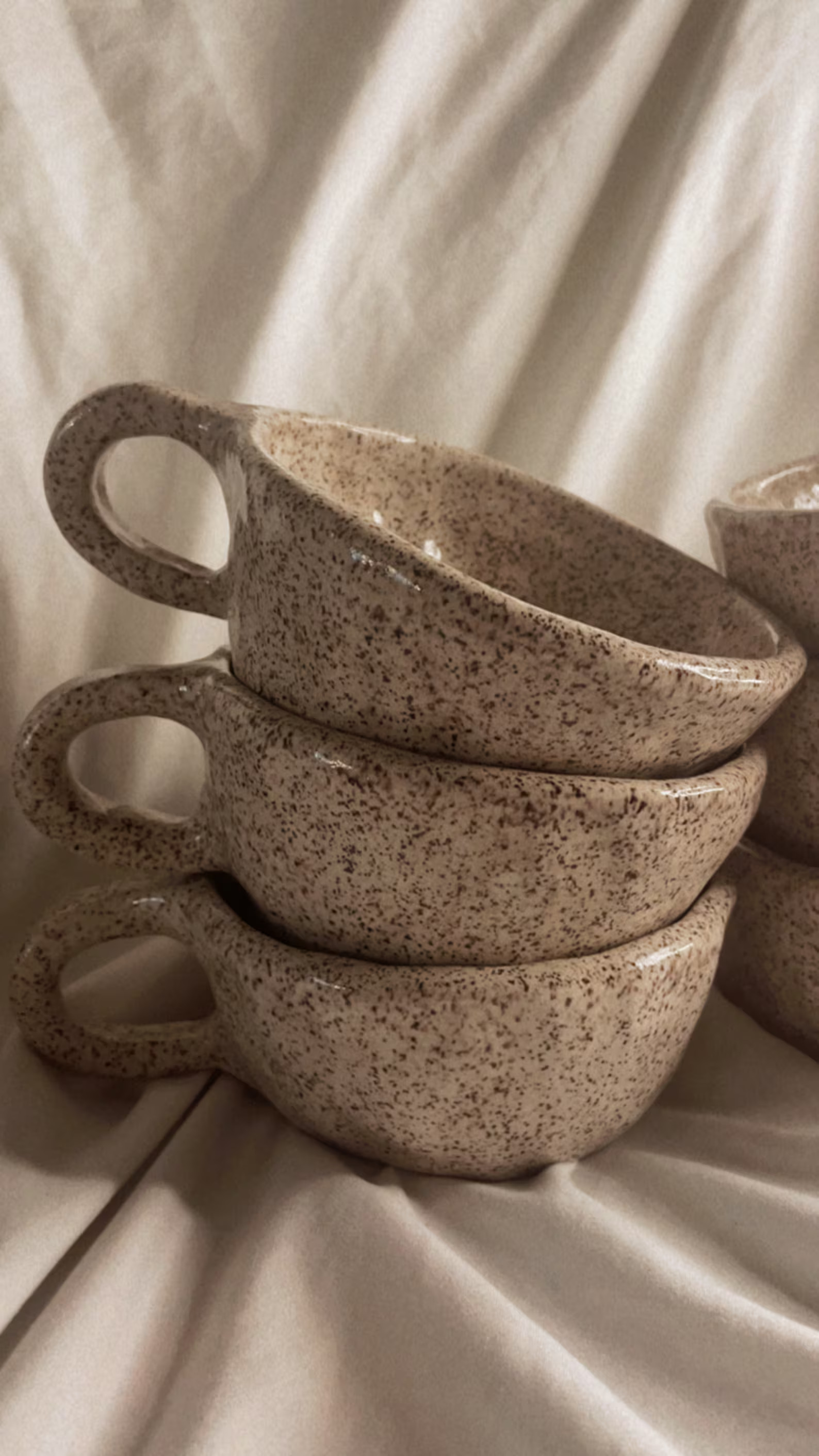 Speckled Mug Handmade Mugs, Pottery, Ceramics, Aesthetic, Aesthetic Mugs, Minimalist Drinkware, T... | Etsy (US)