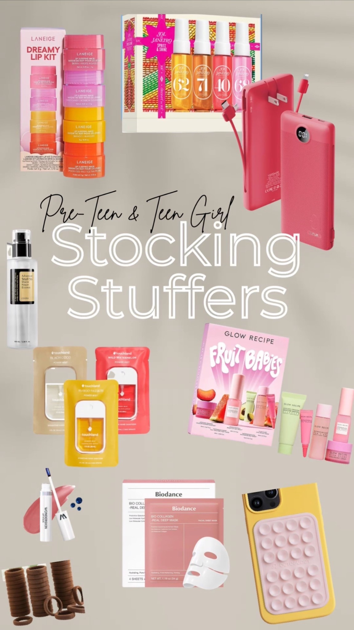 Christmas gift guide stocking stuffers. Pre teen girls. Teens. Must haves. Amazon. Target. Walmart. Abercrombie  

#LTKKids #LTKGiftGuide #LTKHoliday