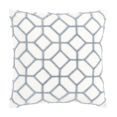 Inman Textured Trellis Pillow | Ballard Designs, Inc.
