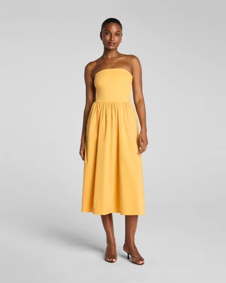 SPANXsmooth®  Jersey Strapless Midi Dress | Spanx