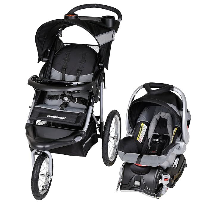 Baby Trend Expedition Jogger Travel System, Millennium White | Amazon (US)