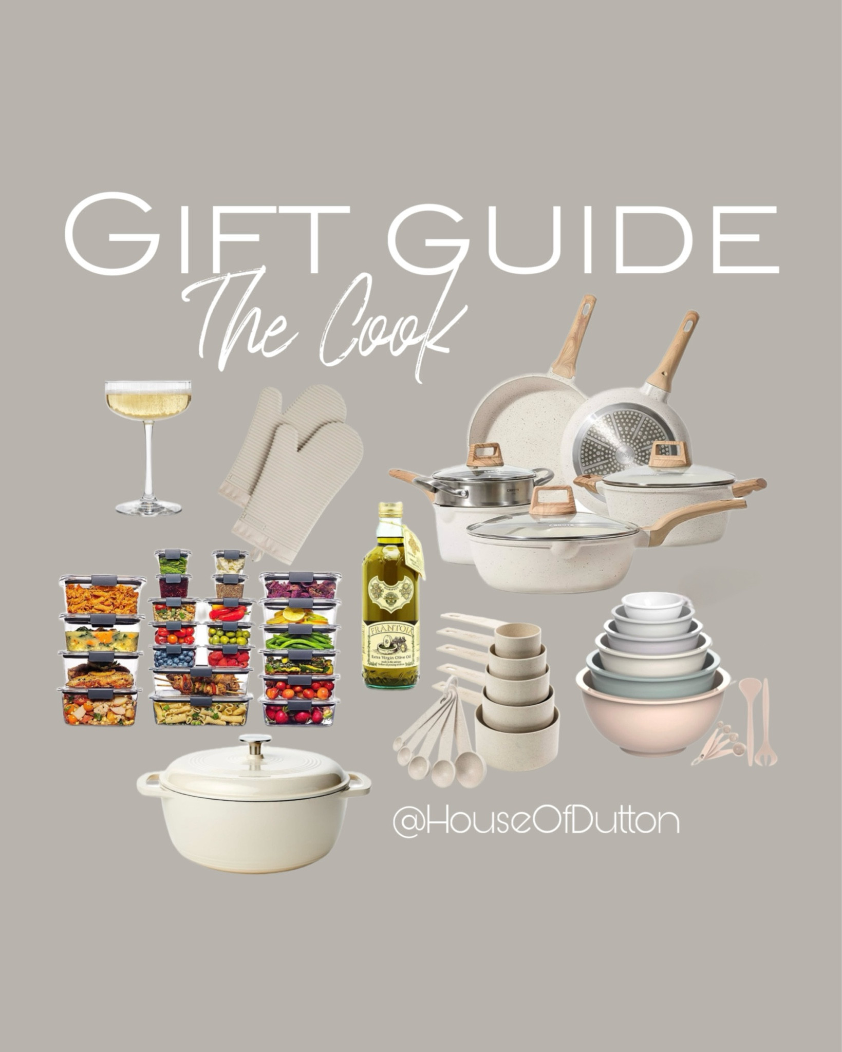 Gifts for the cook

#LTKGiftGuide #LTKover40 #LTKfindsunder50