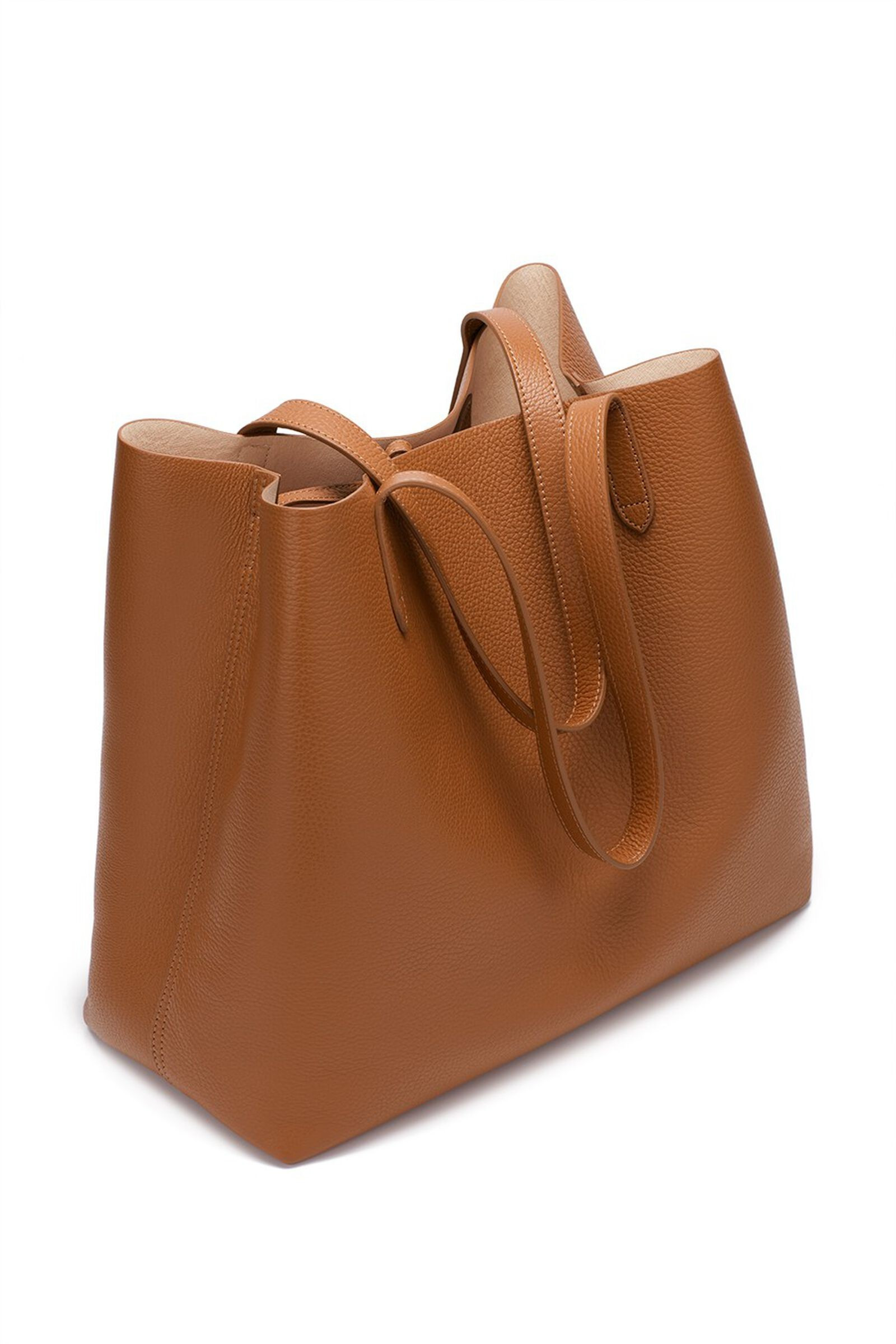 Classic Structured Leather Tote | Cuyana