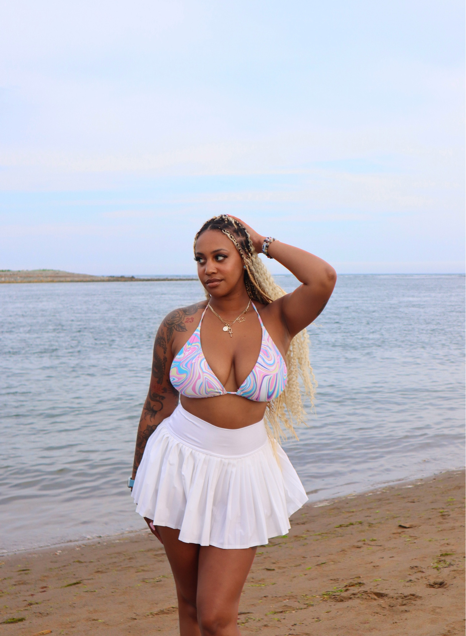 Cute outfit for the beach 🏝️☀️

#LTKcurves #LTKswimwear #LTKsummer