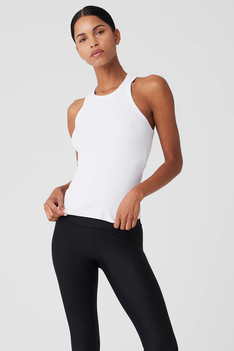 Ribbed Devoted Tank | Alo Yoga (US)