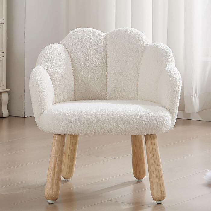 Toddler Chairs, Kid Chairs with Solid Wooden Frame, Toddler Armchair Comfy, Upholstered Kids Chai... | Amazon (US)