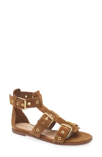 Gianvito Rossi Suede Gladiator Sandal in Texas at Nordstrom Rack, Size 8.5Us / 38.5Eu | Nordstrom Rack