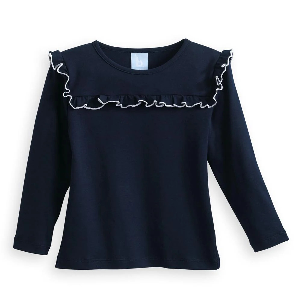 Ruthie Pima Ruffle Blouse | bella bliss 