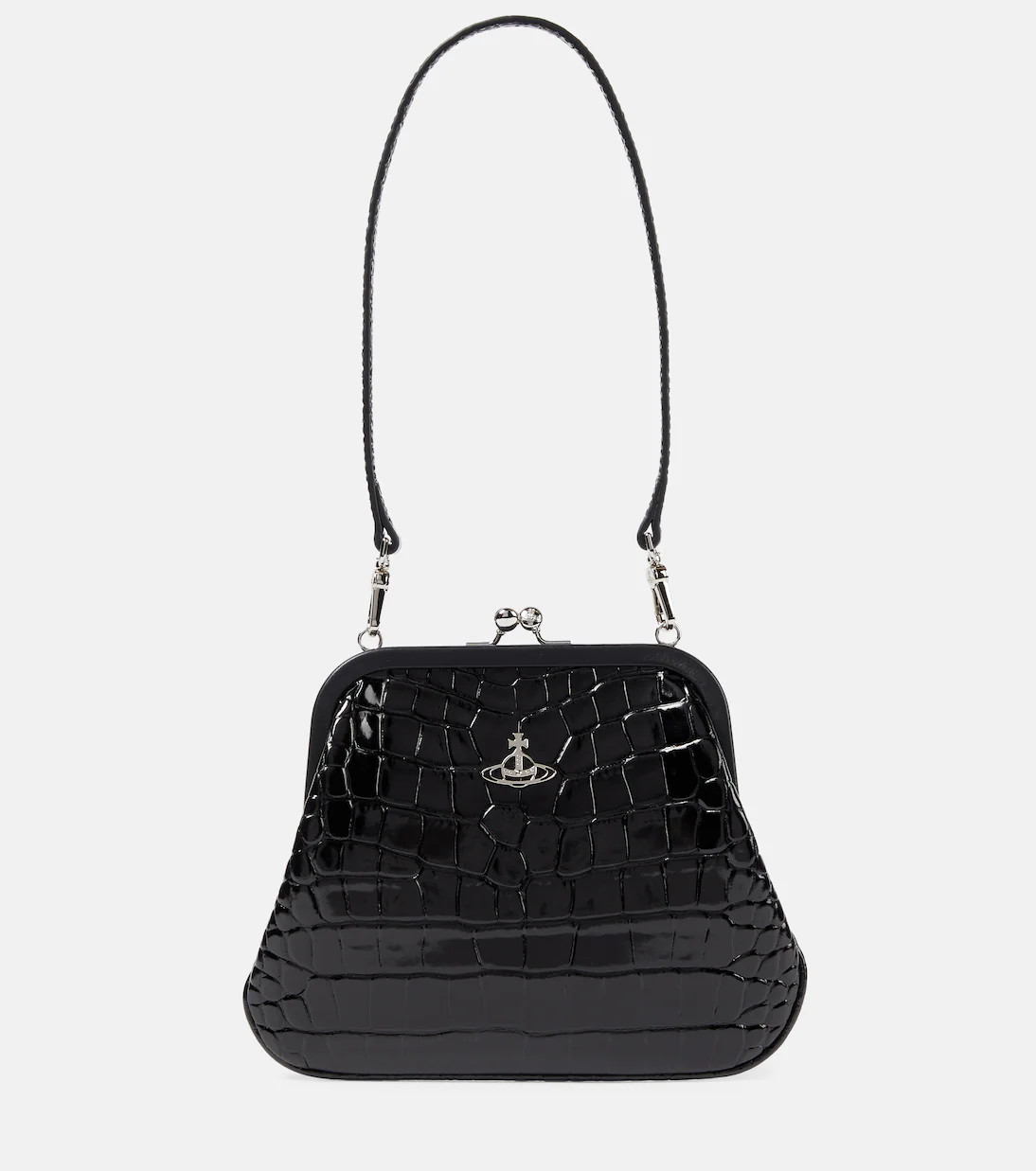 Croc-effect leather tote bag | Mytheresa (US/CA)