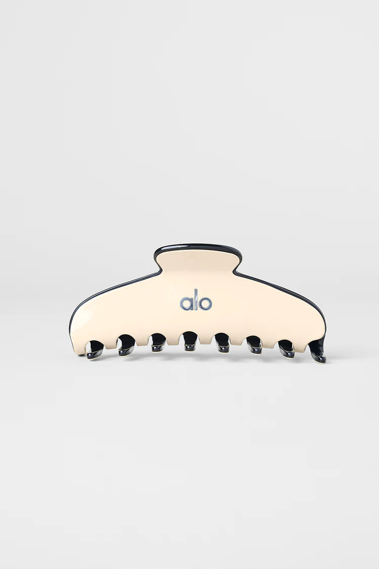 Outline Claw Clip - Macadamia/Black | Alo Yoga (US)