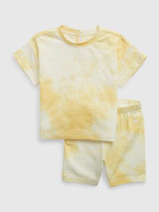 Baby 100% Organic Cotton Tie Dye Two-Piece Outfit Set | Gap (US)