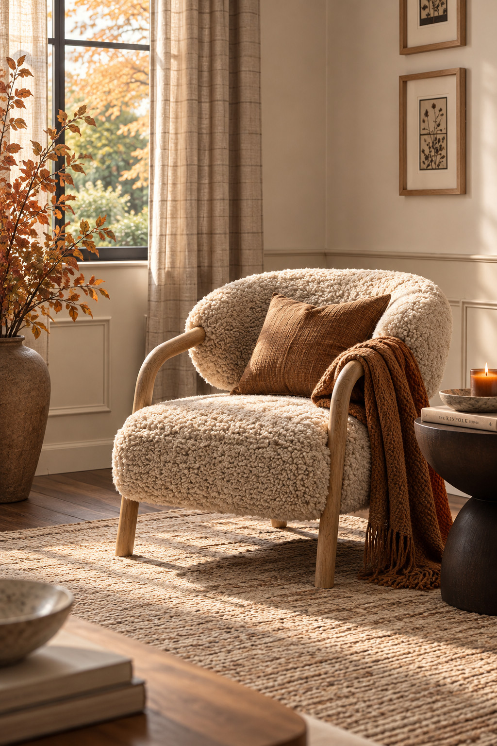 These Joss & Main accent chairs have that relaxed luxury look that makes a space feel expensive but still really livable. I’m loving the earthy browns, creamy neutrals, olive greens, soft boucle, and cozy rounded silhouettes. They’re perfect for layering into a fall living room with natural wood, warm lighting, textured rugs, and a few simple seasonal touches. 🍁🤎
#JossAndMain #FallHomeDecor #AccentChairIdeas #LuxuryHomeDecor #CozyInteriors #LivingRoomStyle #EarthyDecor #NeutralHome #OrganicModern #HomeInspo #FallLivingRoomDecor #CozyFallHome 

 #LTKSeasonal #LTKHome #LTKSaleAlert