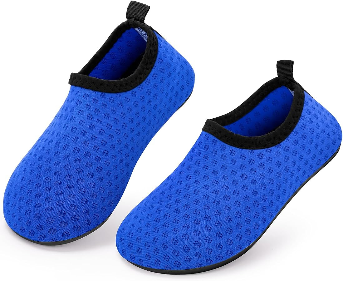 Kids Boys Girls Swim Water Shoes, Toddler Kids Swim Water Shoes Non-Slip Quick Dry Beach Shoes,Ba... | Amazon (US)