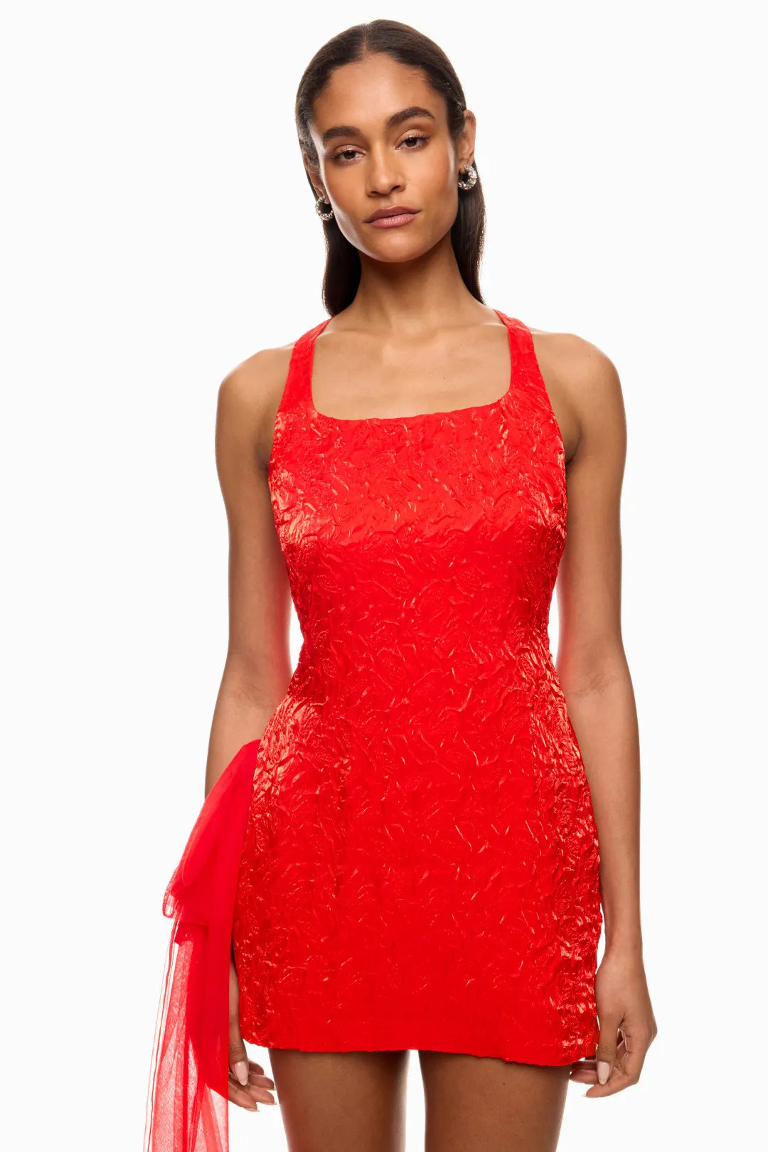 Frosted Organza Mini Dress | Rent the Runway