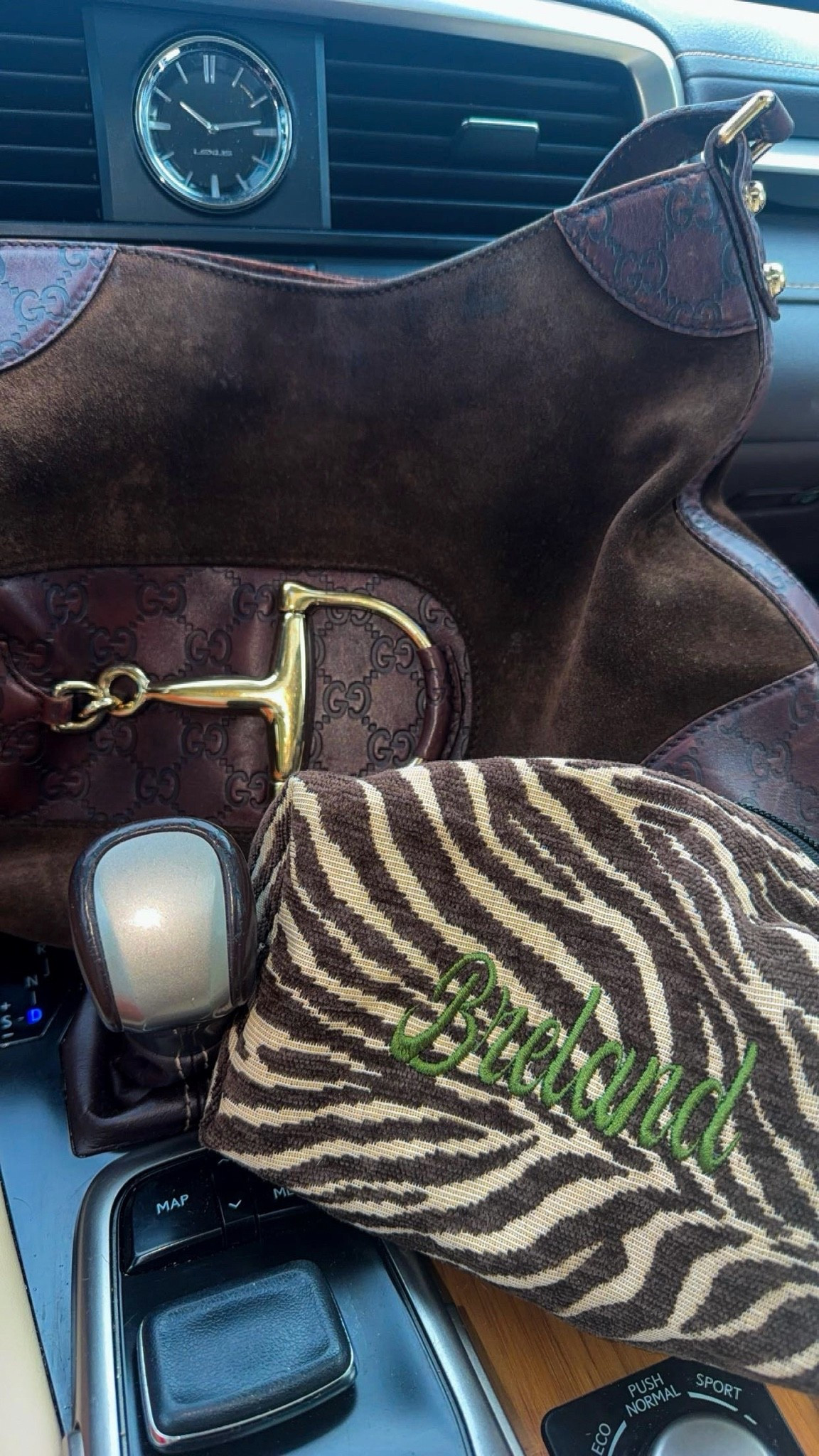 The perfect purse bag! #accessories #cosmeticbag #zebraprint #fallfavs