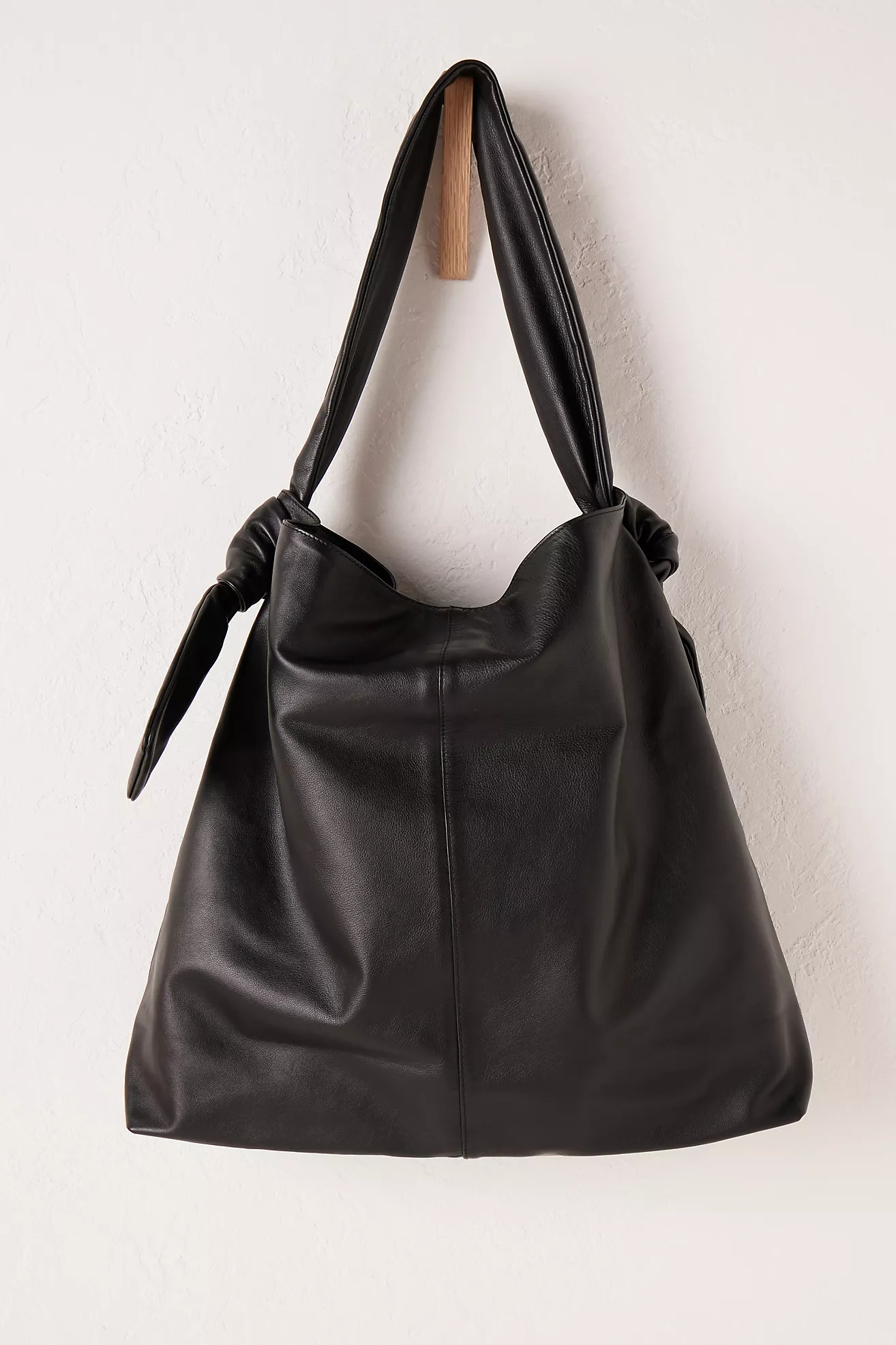 Knotted Leather Slouchy Tote Bag | Anthropologie (UK)