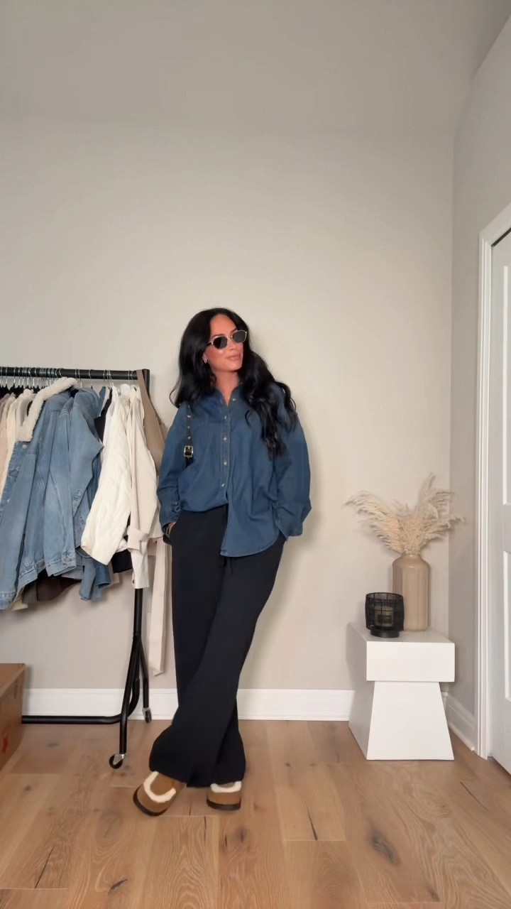 Comfy but chic outfit inspo 🖤 

I will have my outfit details on my LTK in the “outfit inspo” section. 

My sizing 5’7, 145lbs, 32dd
I’m wearing size smalls 



#LTKSaleAlert #LTKootd #LTKgrwm