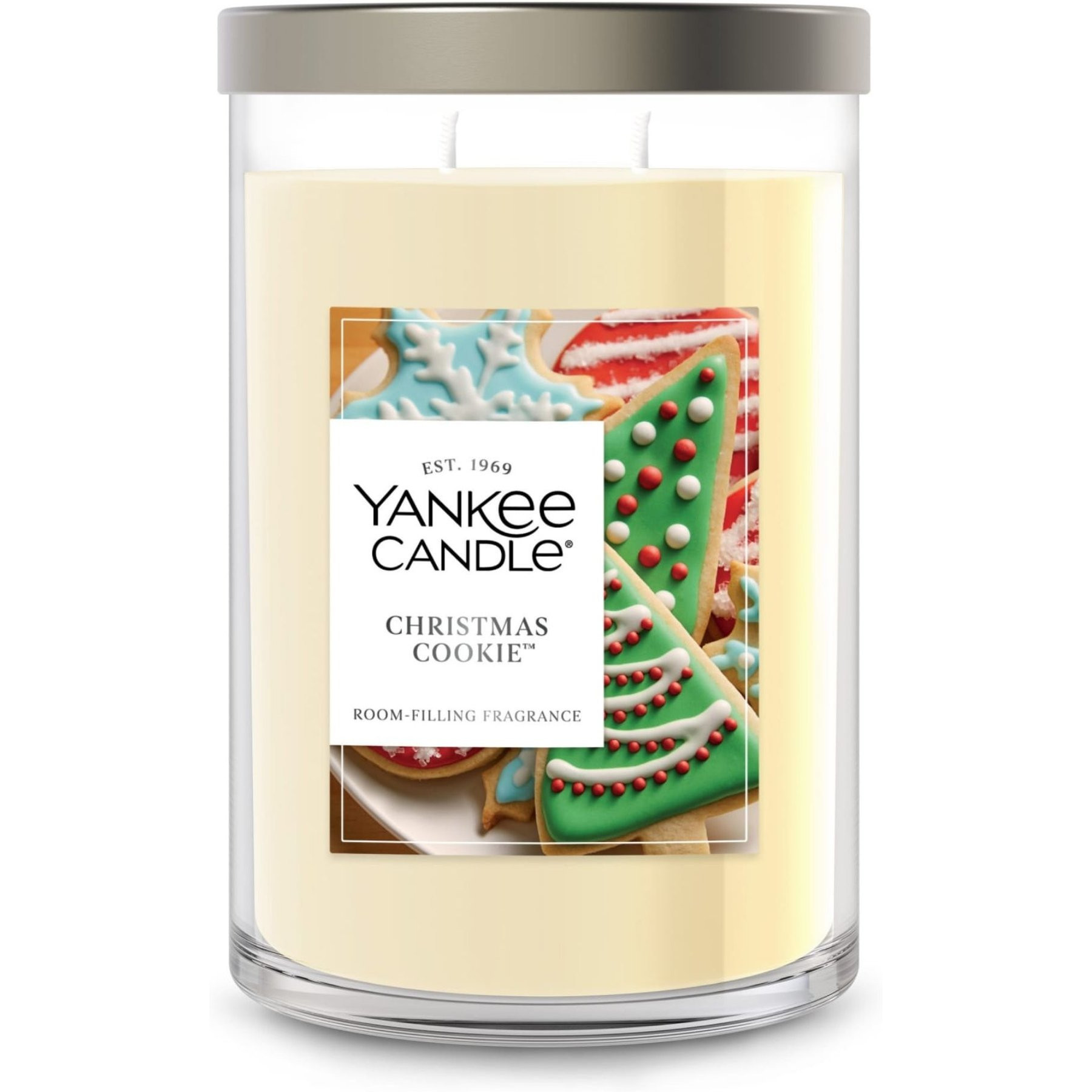 Yankee Candle Christmas Cookie Large Tumbler Scented Candle, 20-oz jar | Chewy