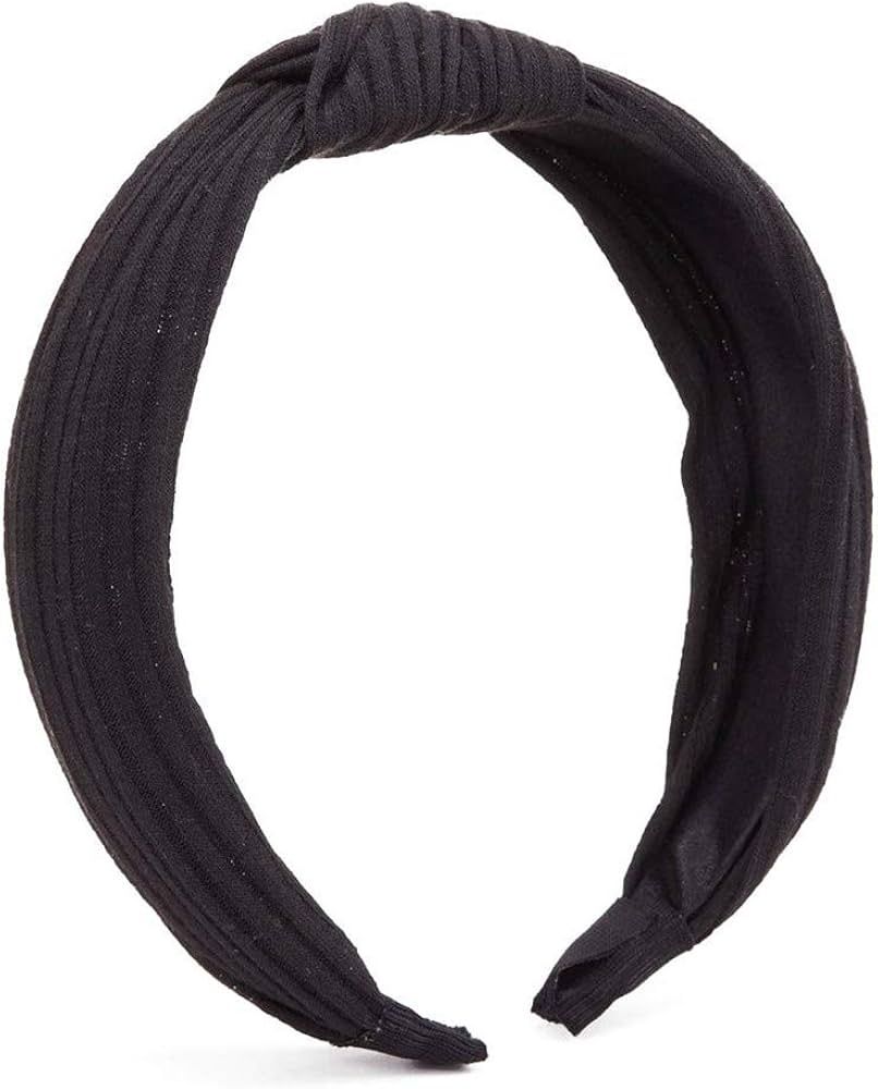 MHDGG 1 Pieces Wide Headbands for Women Knot Turban Headband Hair Band Elastic Hair Hoops Hair Ac... | Amazon (US)