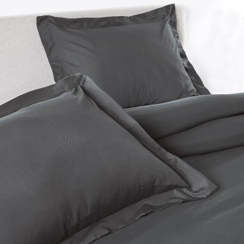 PeachSkinSheets The Original 1500TC Soft Queen/Full Duvet Cover Set Graphite Gray | Amazon (US)