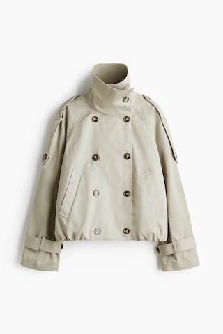 H & M - Short trench coat - Beige | H&M (UK, MY, IN, SG, PH, TW, HK)