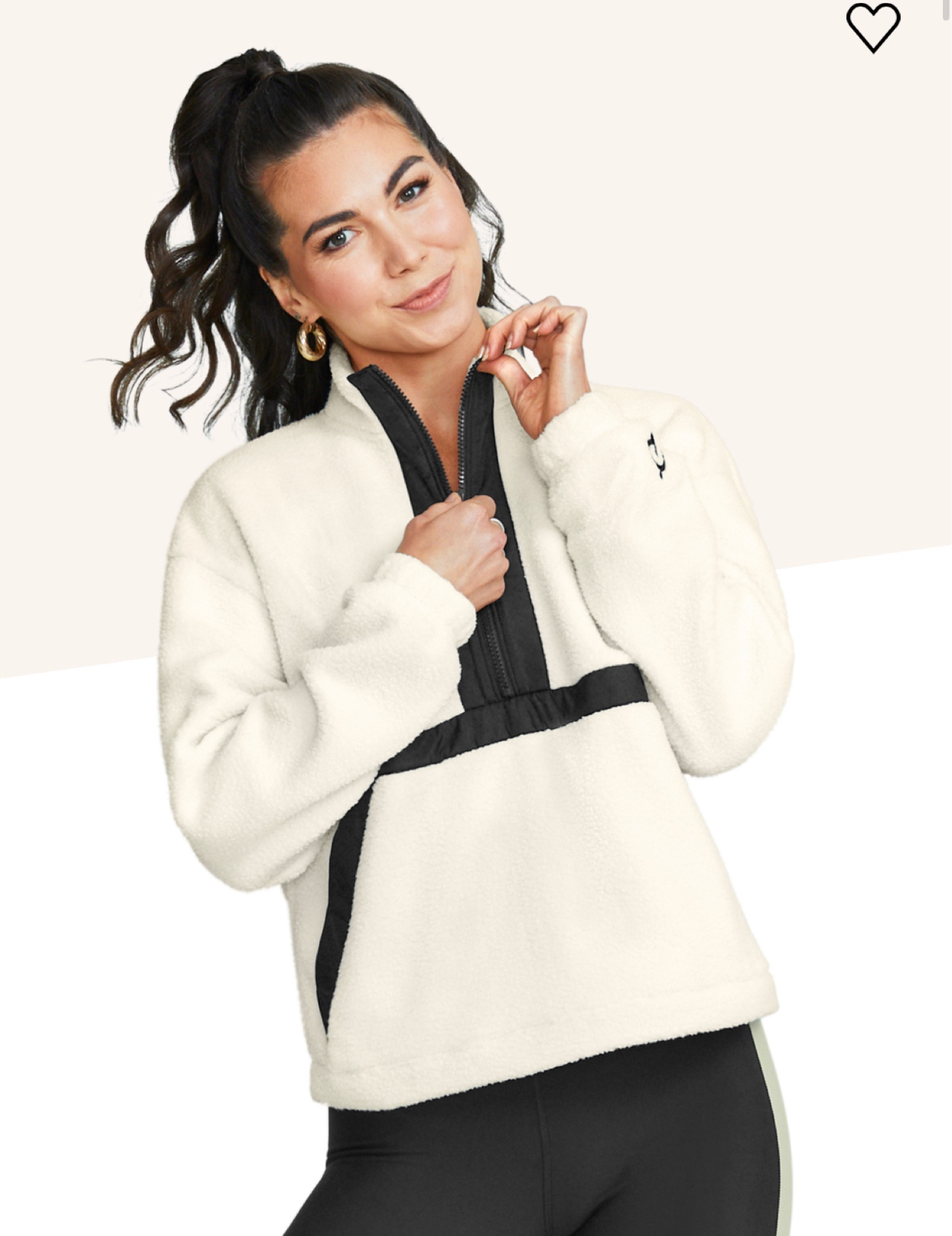 Cozy, Comfortable pullover that’s not too hot. 