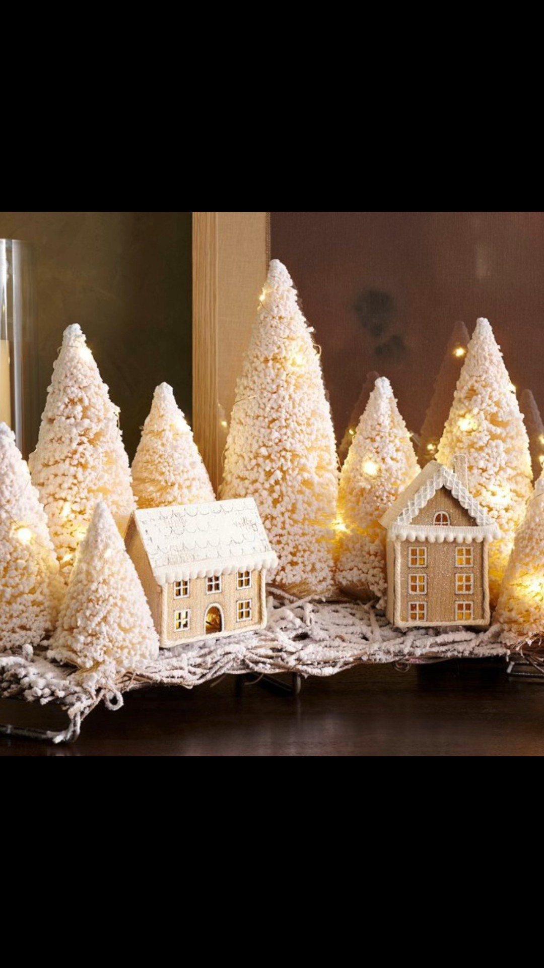 Add a magical glowing Christmas scene to any corner of your home this coming holiday season with these sparkling light up bottle brush trees forming a magical winter forest and a couple of cozy little luminous cottages where I know the residents are tucked in under warm blankets.  This will add wonderment to your decor from December through February!  Get yours before they are gone! 

#LTKHome #LTKSeasonal