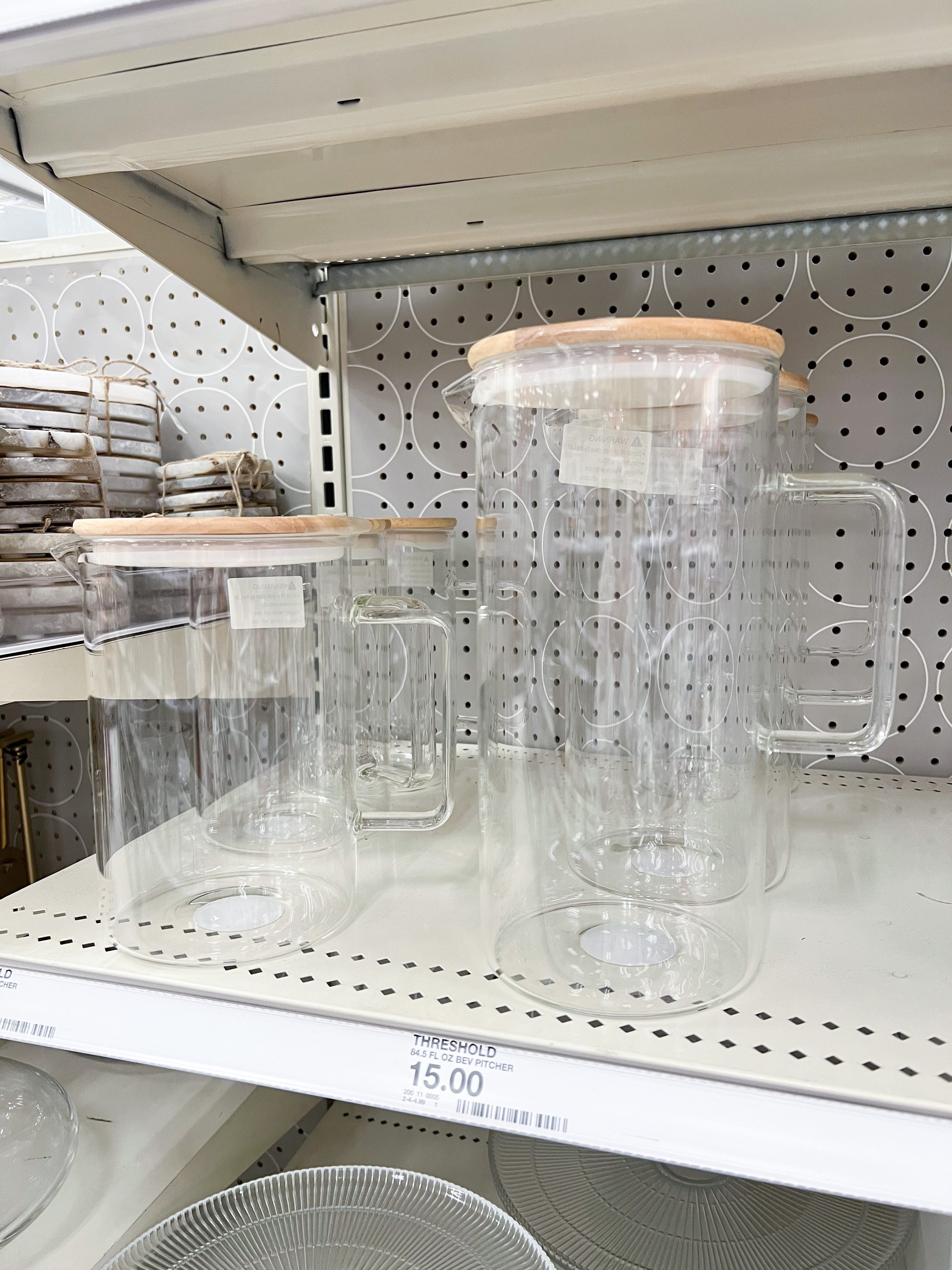 Threshold Beverage Glass Drink Pitcher #threshold #thresholdxtarget #targethome #hostingideas #targetkitchen #bartools #bartender

#LTKGiftGuide #LTKHoliday #LTKParties