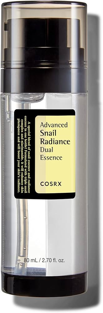 COSRX Niacinamide 5% + Snail Mucin 74% Dual Essence, Anti aging Face Serum for Dull Skin, Hydrati... | Amazon (US)